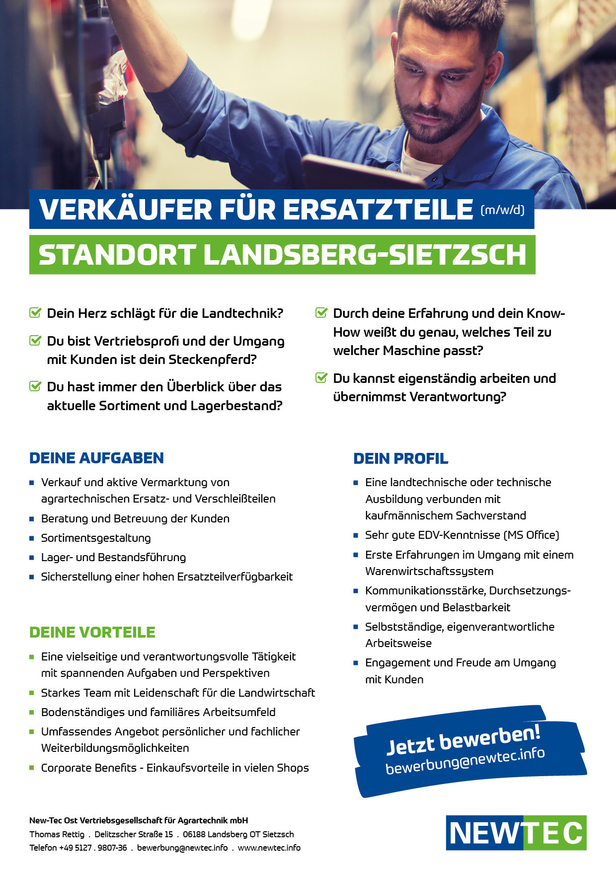 NEWTEC_Stellenanzeige_Verkaeufer-fuer-Ersatzteile_Landsberg-Sietzsch