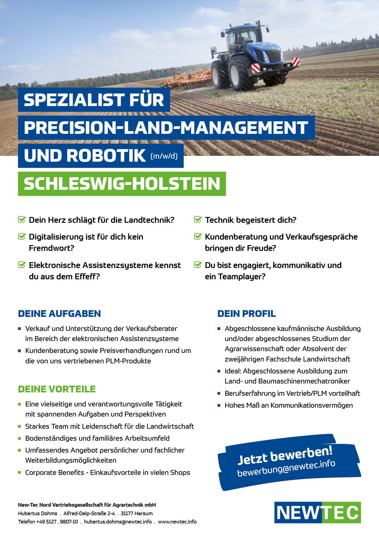 NEWTEC_Stellenanzeige_Spezialist_fuer_PLM_und_Robotik_Schleswig-Holstein